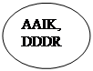 Овал: AAIK,DDDR