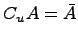 ��������: $ C_uA=ar{A}$