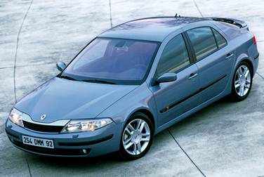 Renault Laguna II&nbsp;����� ������ �&nbsp;���� �����������, ������������� ������ ������ �&nbsp;���� ���� ��&nbsp;<nobr>����-�����</nobr> EuroNCAP.