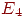 ��������: E_{4}