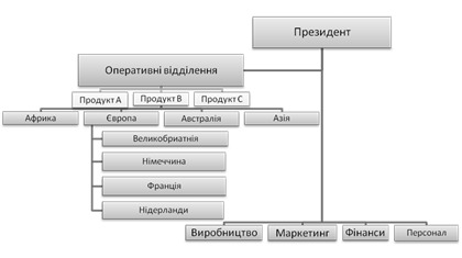 Глобальна регіональна дивізіональна структура