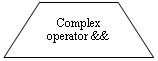 Трапеция: Complex operator &&