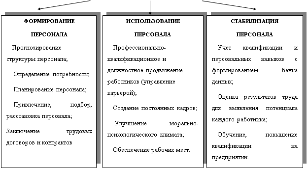 Формирование и использование персонала. Стадии системы управления персоналом. формирование, использование стабилизация персонала. развитие и использование персонала.