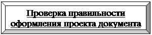 Багетная рамка: Проверка правильности оформления проекта документа