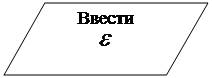 Блок-схема: данные: Ввести