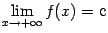 $displaystyle lim_{x	o+infty}f(x)=�$