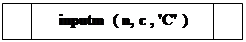 ����-�����: ������� �������: inputm ( n, c , 