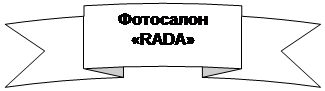 Круглая лента лицом вверх: Фотосалон
«RADA»