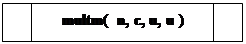 ����-�����: ������� �������: multm( n, c, u, u )