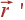 vec{r} 