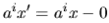 (a^ix