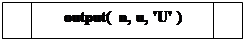 ����-�����: ������� �������: output( n, u, 