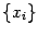 $ {x_i}$