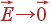 vec{E}→ vec{0}