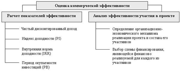 Сущность и структура инвестиционной программы - Оценка коммерческой эффективности