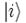 | i angle
