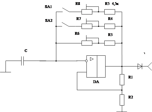 Генератор прямоугольных импульсов схема. Релейный Генератор прямоугольных импульсов схема.