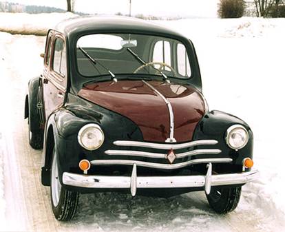 ������ �������, ��������� ����� ������������� �������, ���� Renault 4CV. ��&nbsp;���� ��� ���� ������� ����������� ����� �����.