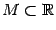 $ Msbsmathbb{R}$
