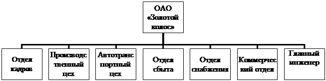 Организационная диаграмма