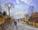 Дорога в Лувесьенн. 1872