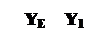 Подпись: YE Y1